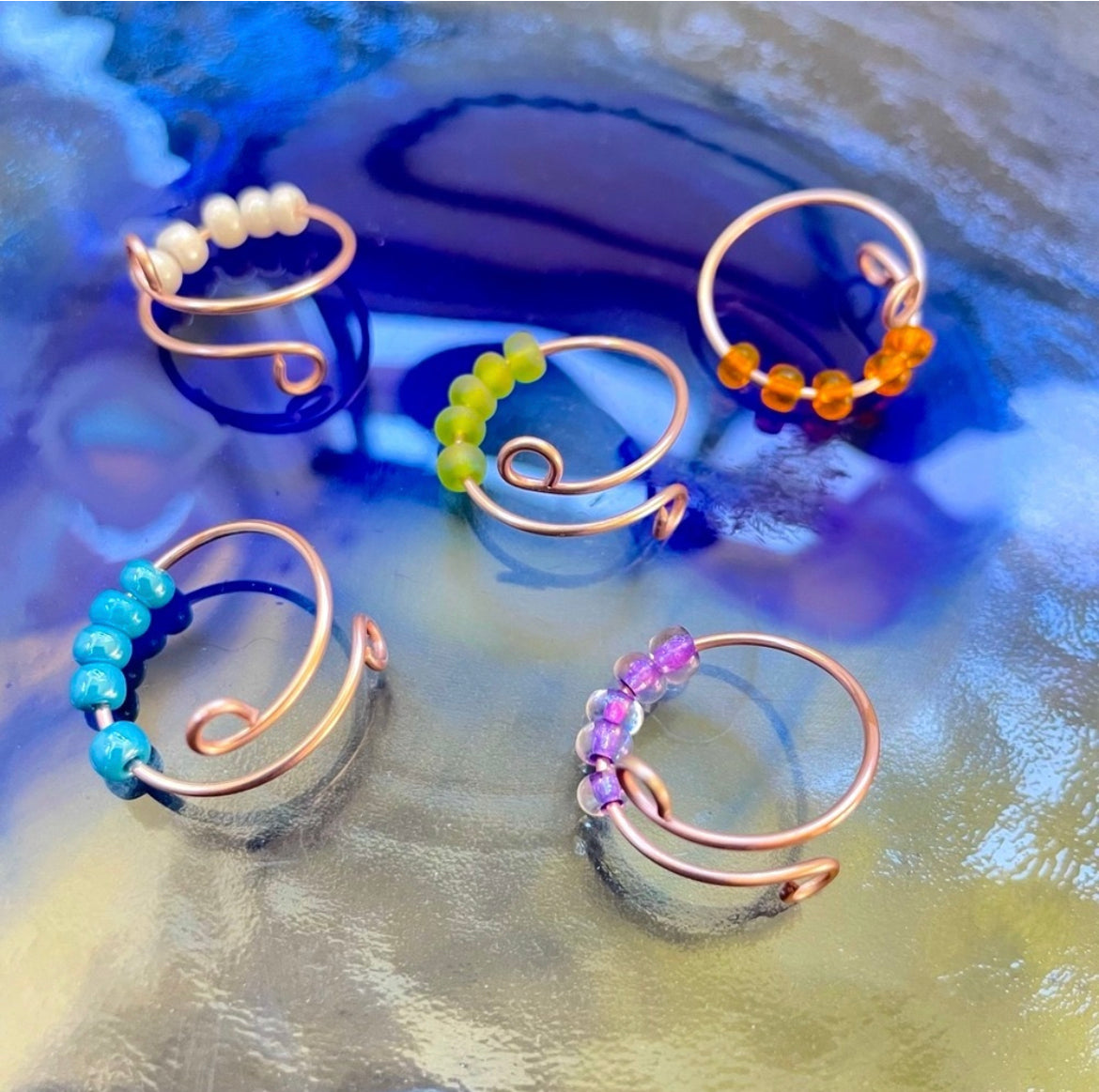 Hand Crafted Fidget Rings