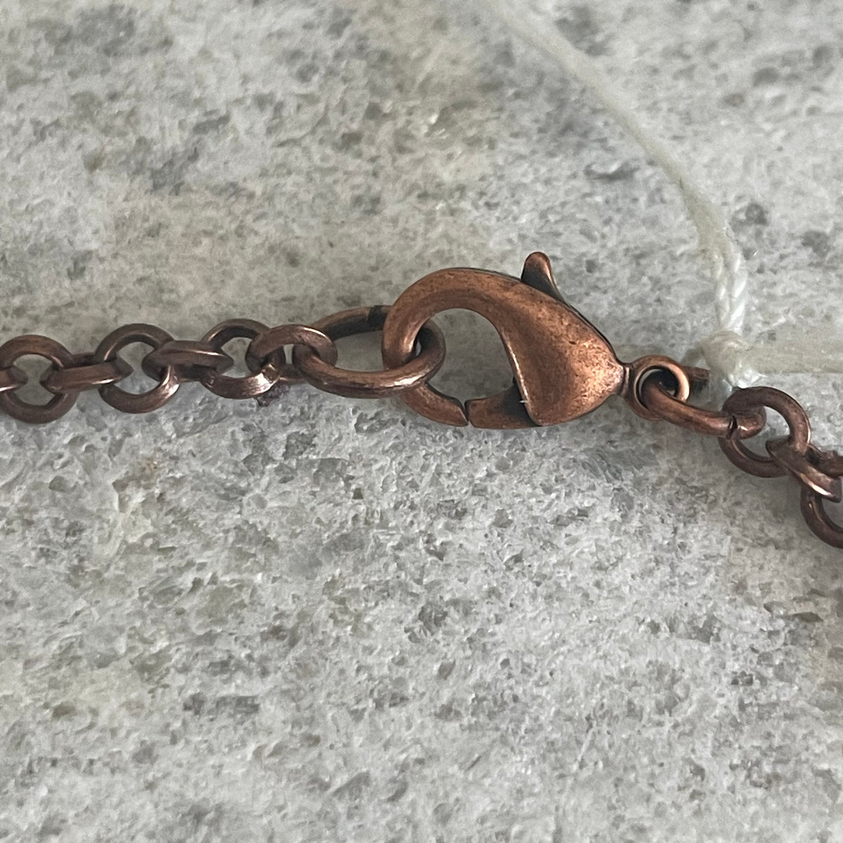 Layered Vintage Button Necklace Women's Statement Jewelry Copper Accents Drama Maximalist Handmade