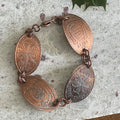 Themed Pressed Penny Bracelets Everyday Casual Jewelry Unisex Women Men Fun Gift Idea Unique