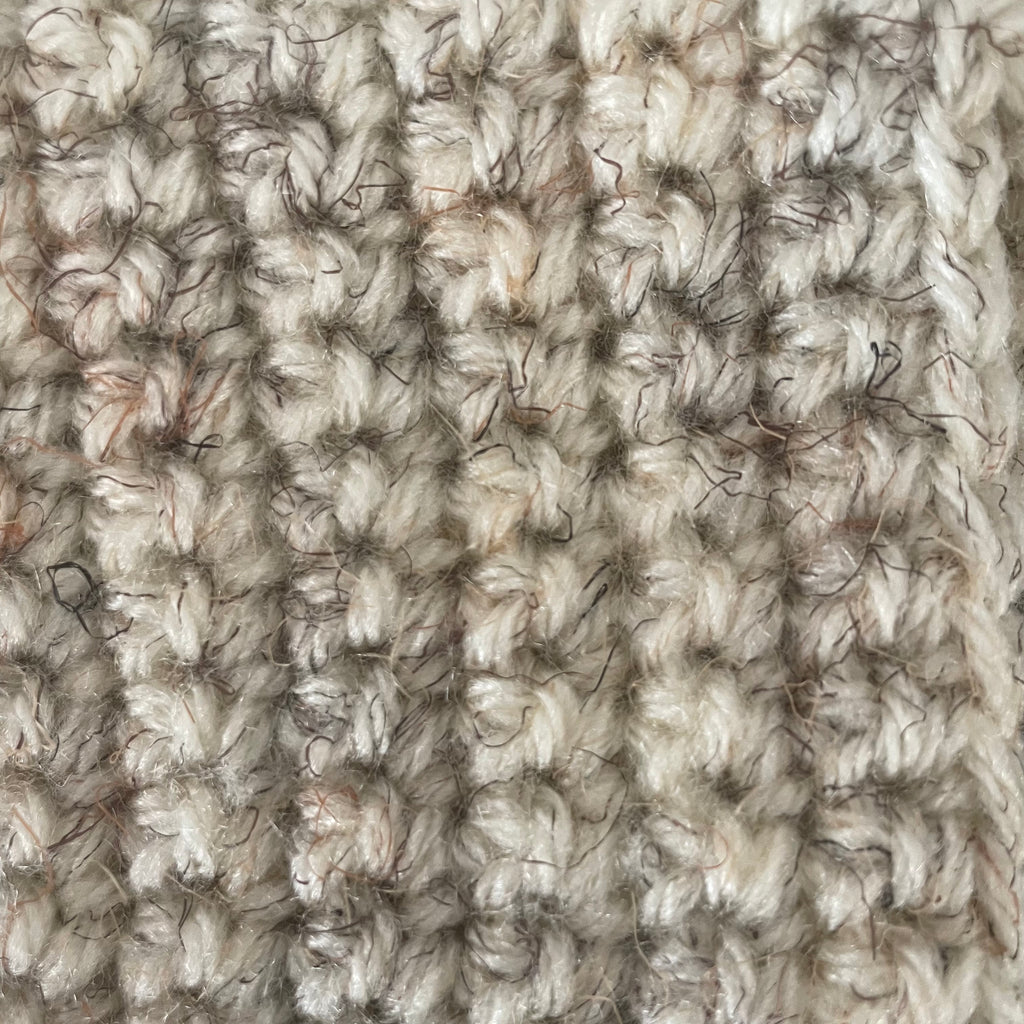 Light Wheat Marble Fingerless Gloves Crochet Knit Fall Winter Hiking Walking Wrist Warmers Outdoor Camping Gaming Ivory Cream Beige Handmade Accessory
