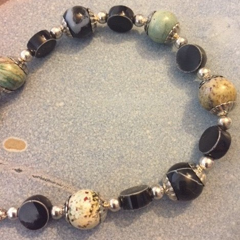 close up of bracelet