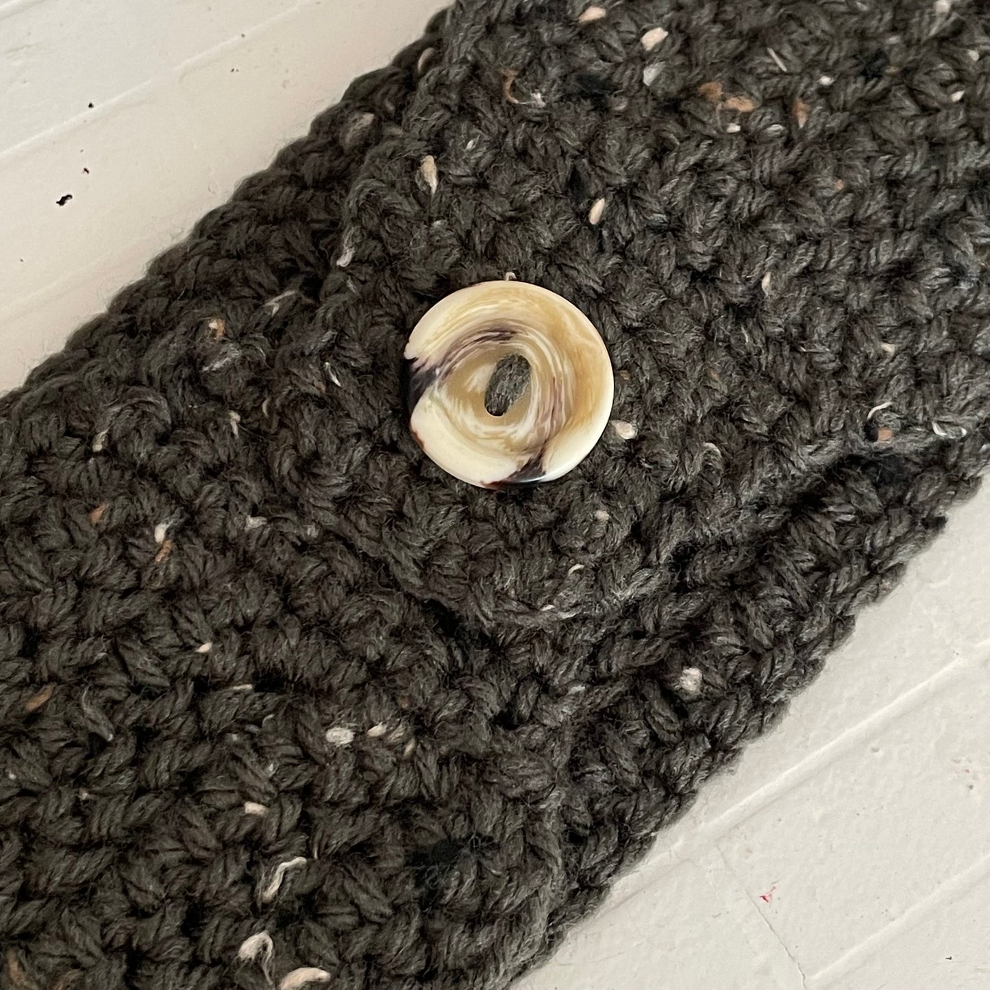 closeup of button