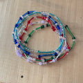 F*ck Tr*mp | 5 Pk Bracelet Stretch Morse Code Gender-Neutral Mini / Seed Beads