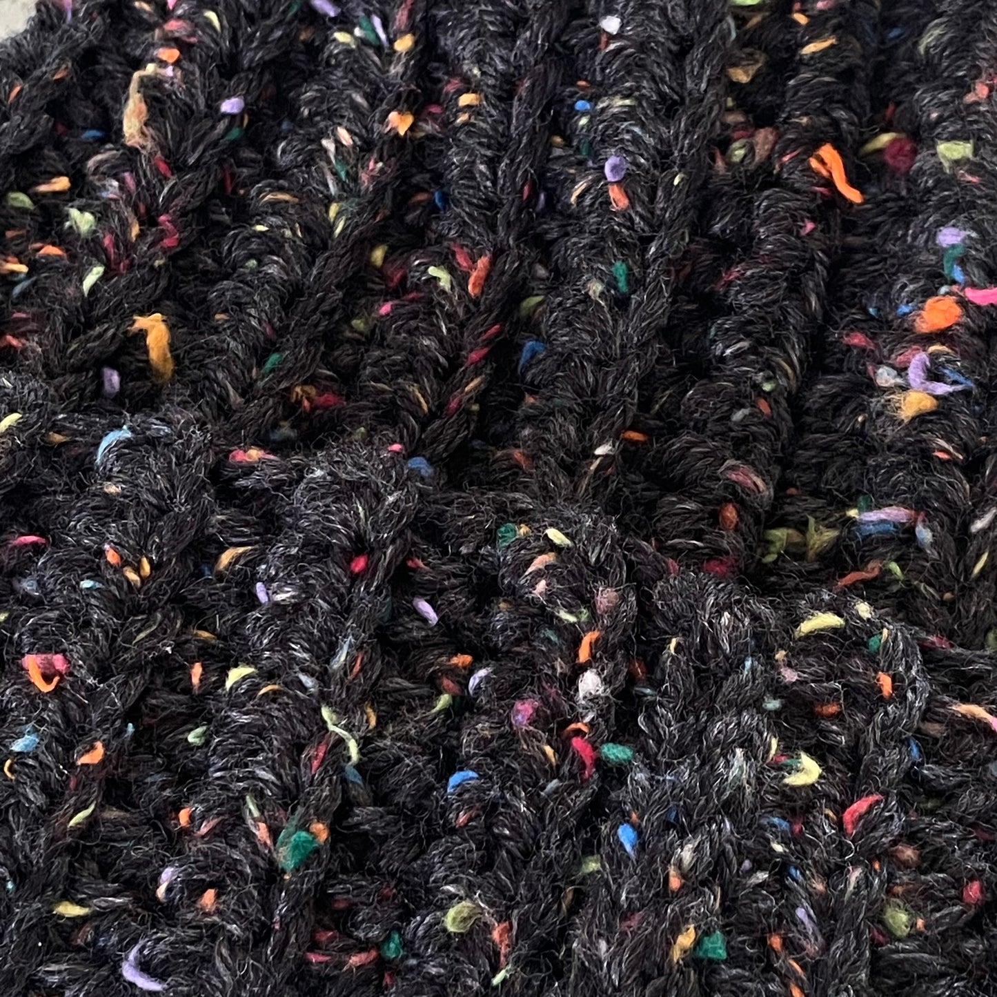 closeup of yarn coloring