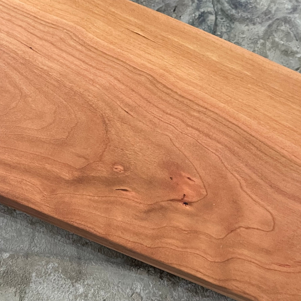 Live Edge White Oak Wood Charcuterie Board Long Rectangular/20-22" Hand Crafted Entertaining Party Hosting Holiday Gift Idea Housewarming