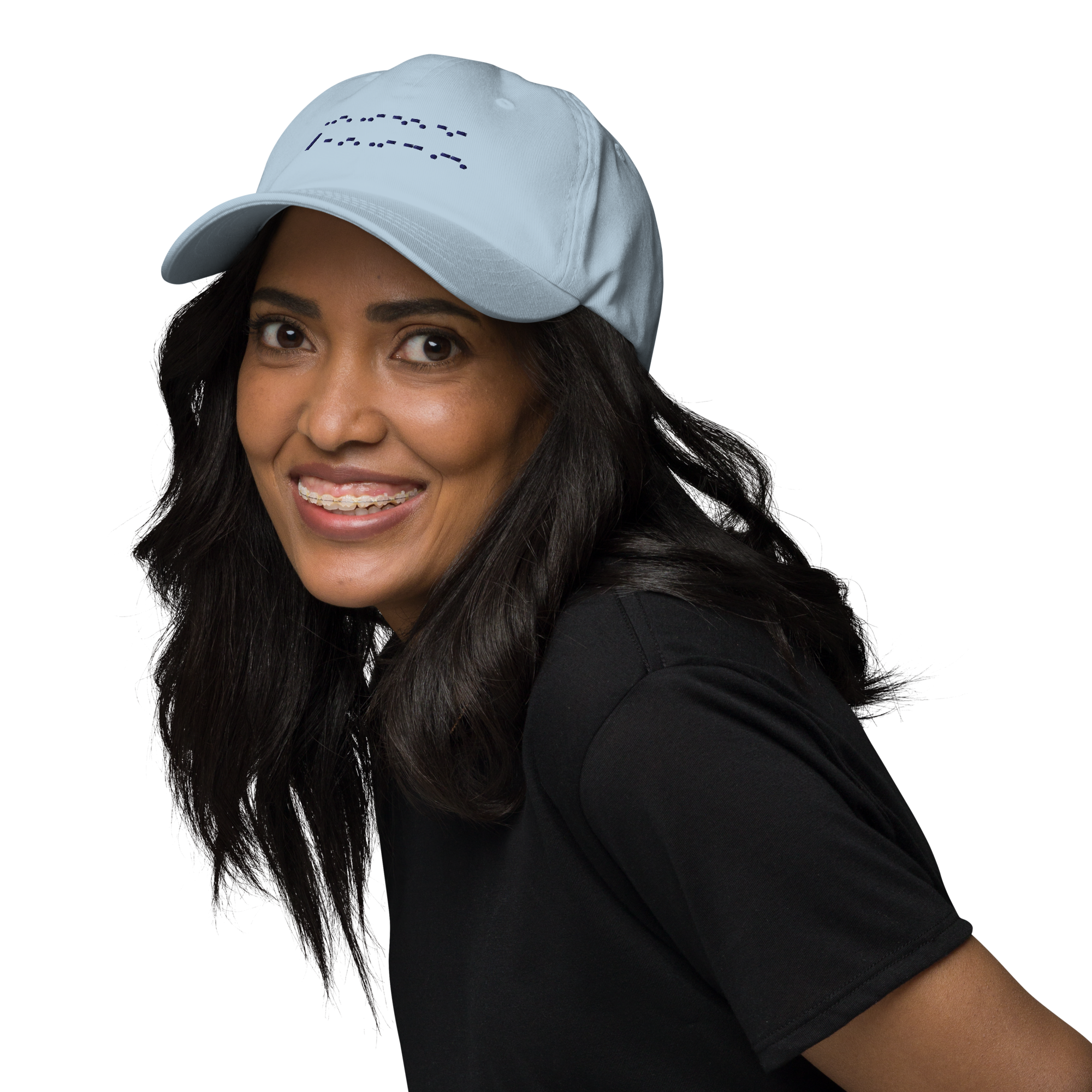 F*ck Tr*mp No Kings | Dad Hat Embroidered Morse Code Gender Neutral Adjustable Baseball Cap