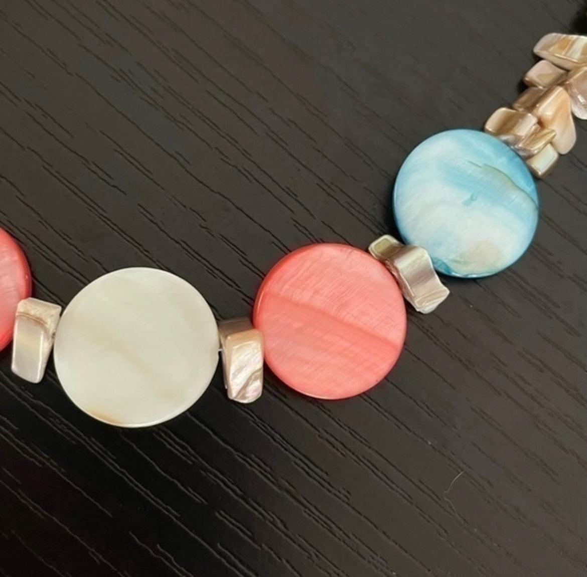 close up of pastel shells