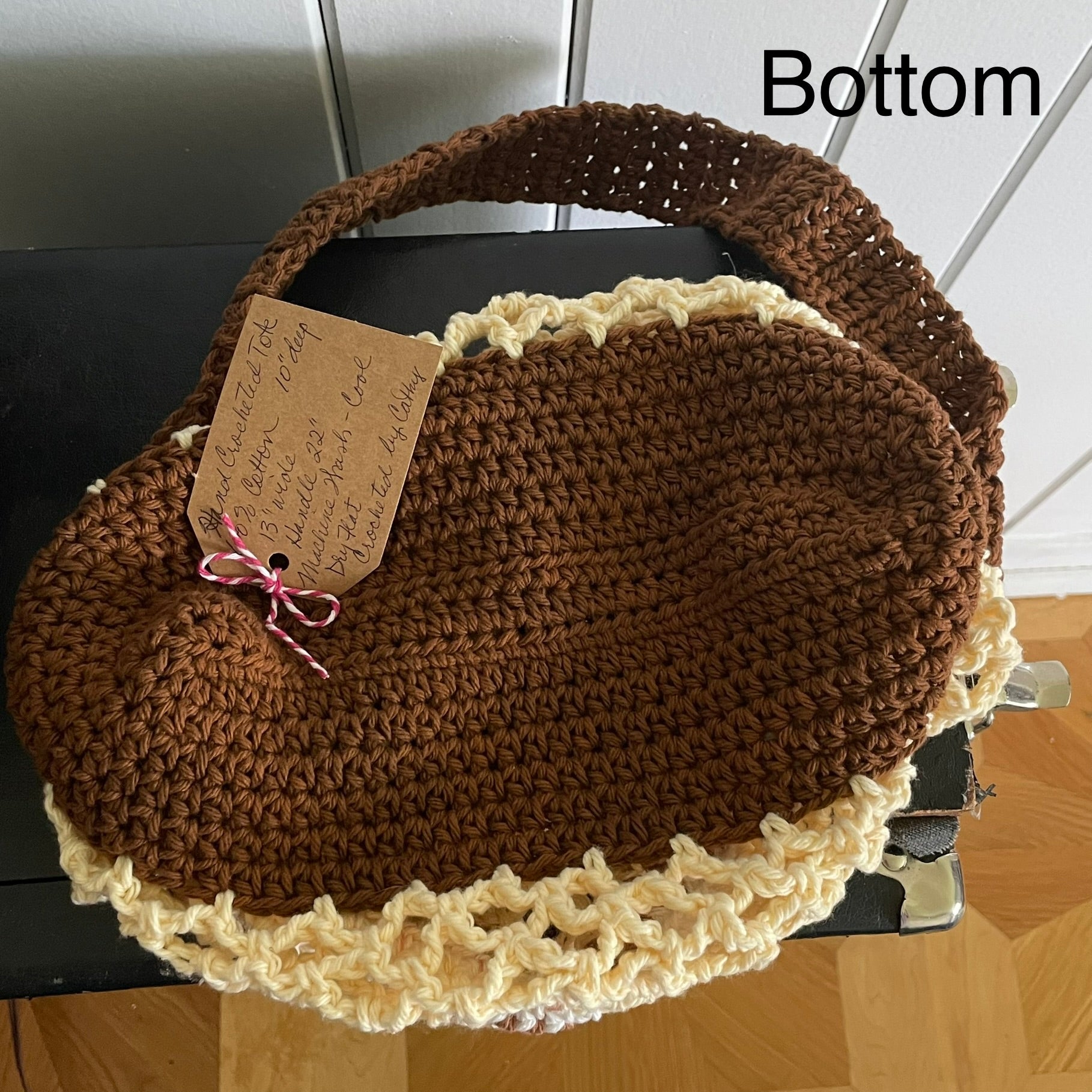 bottom of bag