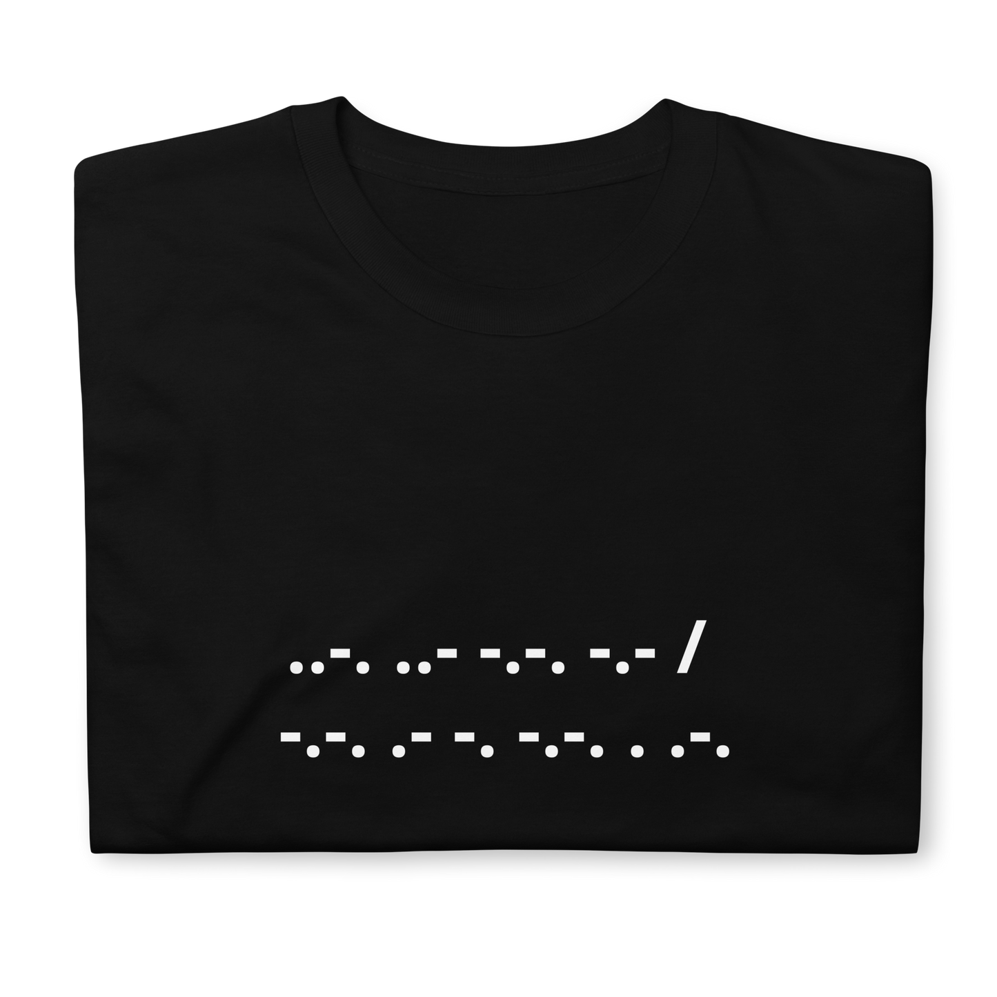 F*ck Cancer | T-Shirt Morse Code Short-Sleeve Unisex Softstyle Cotton Support Mom Dad Sister Brother