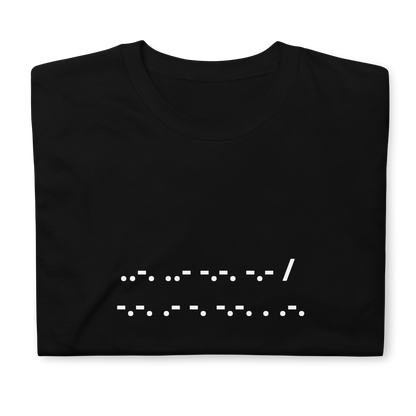 F*ck Cancer | T-Shirt Morse Code Short-Sleeve Unisex Softstyle Cotton Support Mom Dad Sister Brother