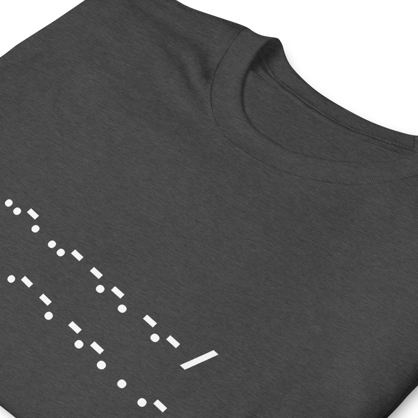 F*ck Cancer | T-Shirt Morse Code Short-Sleeve Unisex Softstyle Cotton Support Mom Dad Sister Brother