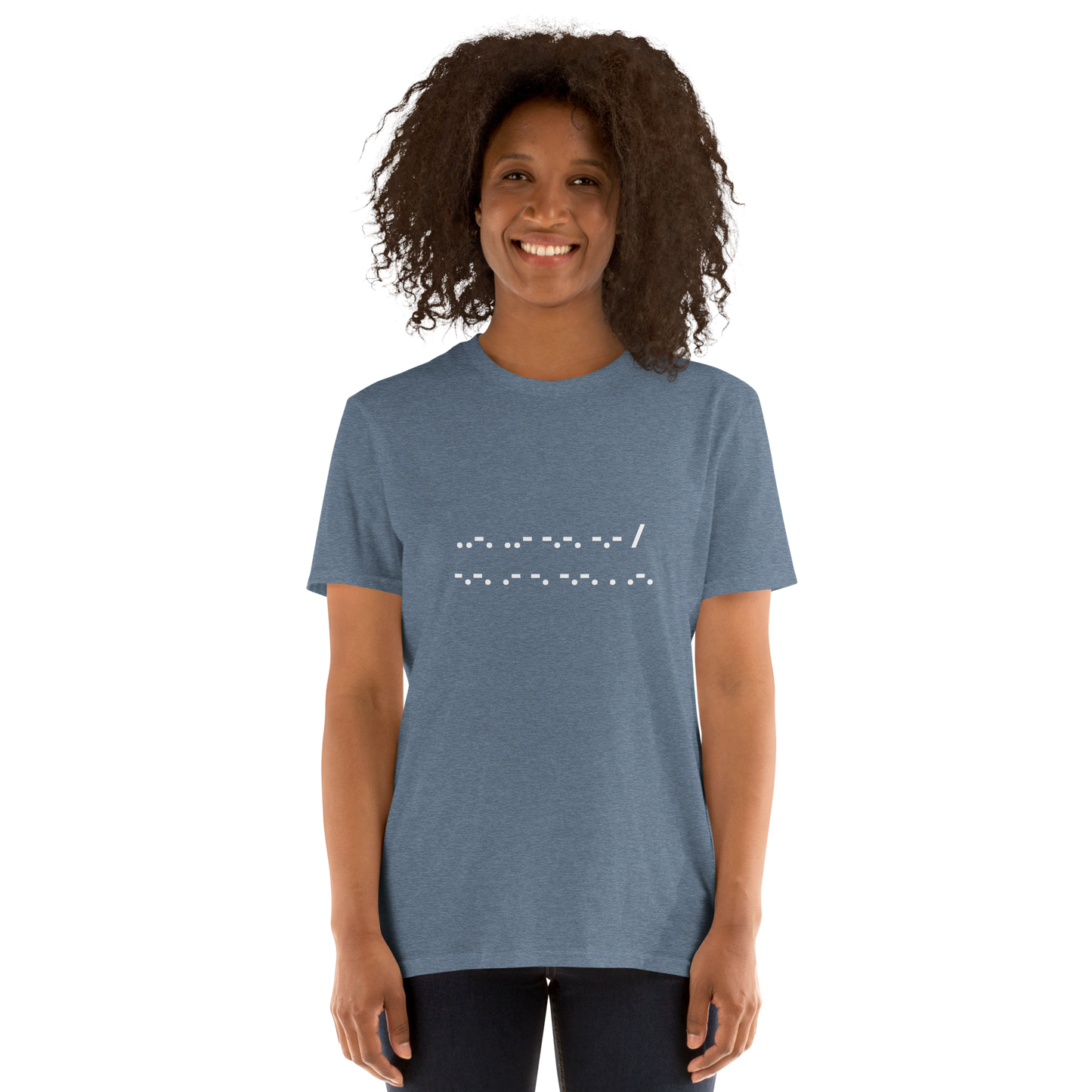 F*ck Cancer | T-Shirt Morse Code Short-Sleeve Unisex Softstyle Cotton Support Mom Dad Sister Brother