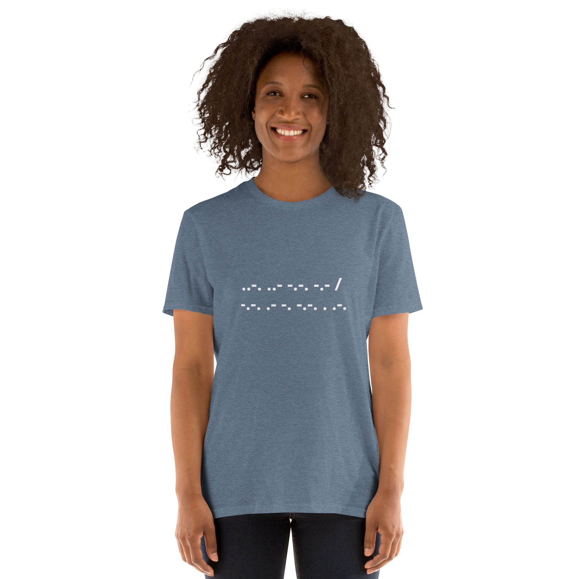 F*ck Cancer | T-Shirt Morse Code Short-Sleeve Unisex Softstyle Cotton Support Mom Dad Sister Brother