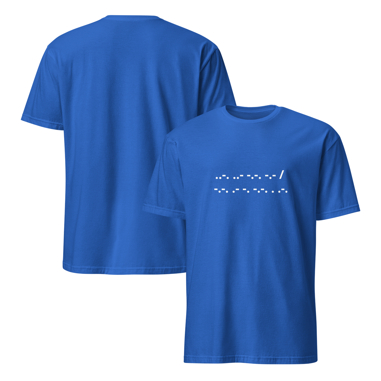 F*ck Cancer | T-Shirt Morse Code Short-Sleeve Unisex Softstyle Cotton Support Mom Dad Sister Brother