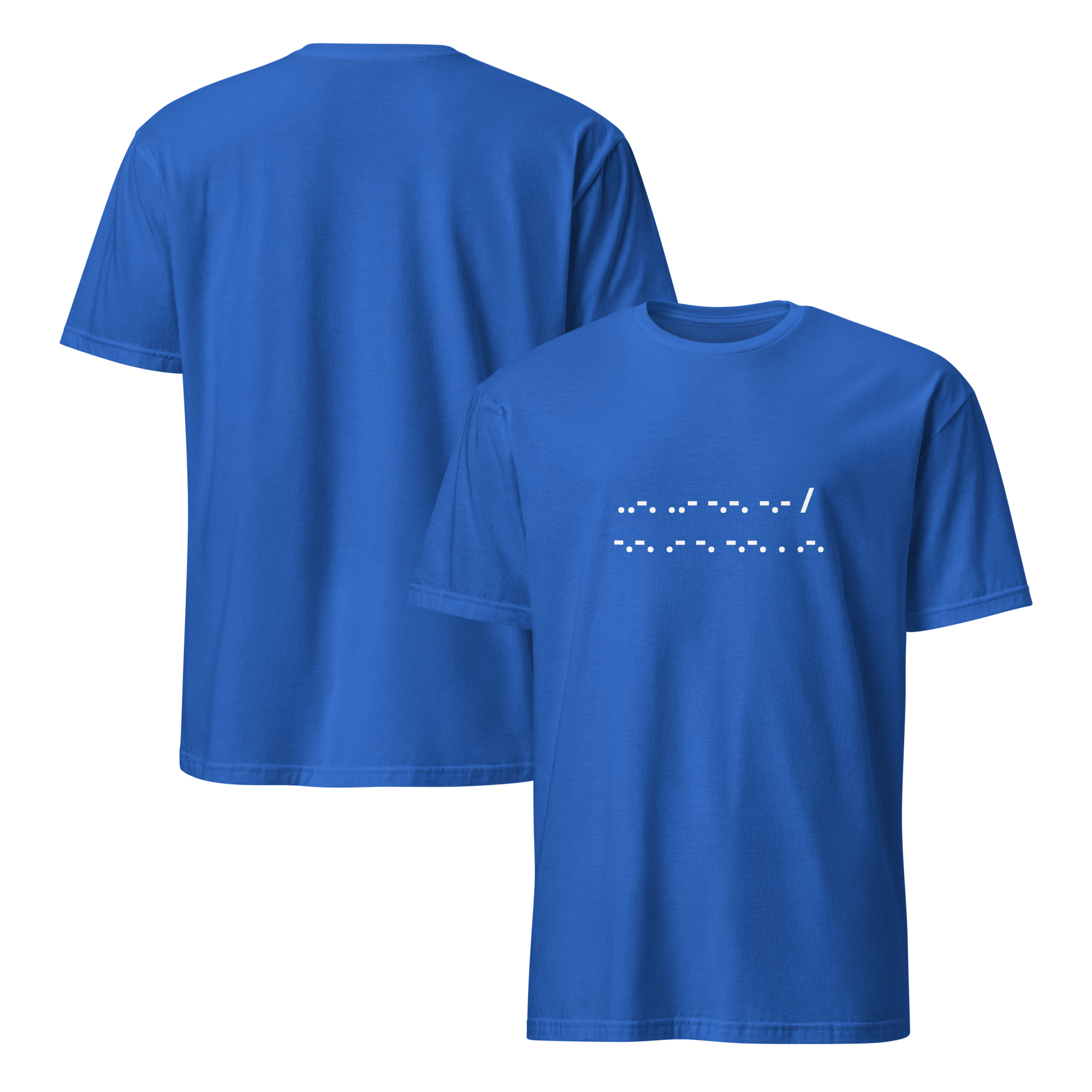 F*ck Cancer | T-Shirt Morse Code Short-Sleeve Unisex Softstyle Cotton Support Mom Dad Sister Brother