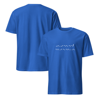 F*ck Cancer | T-Shirt Morse Code Short-Sleeve Unisex Softstyle Cotton Support Mom Dad Sister Brother