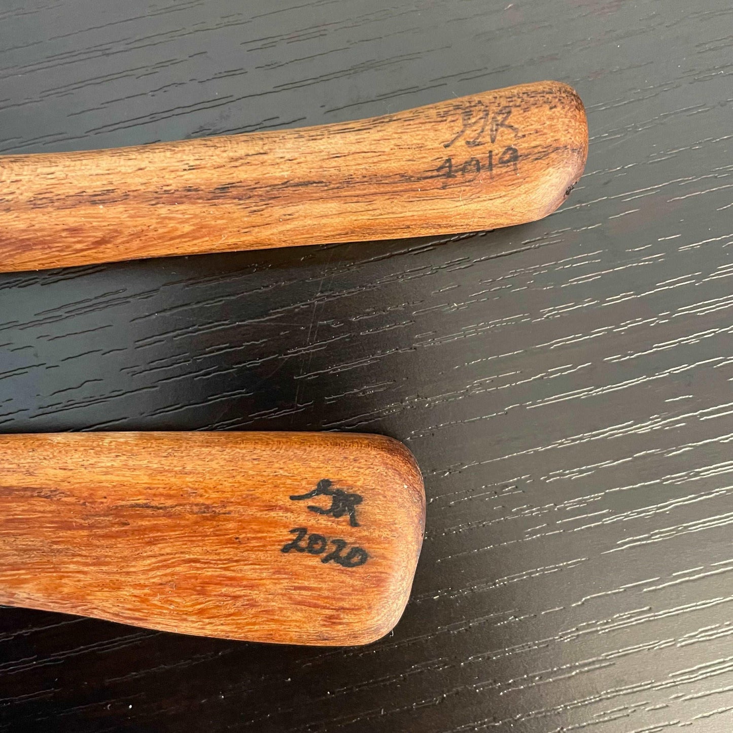 close up of end signature